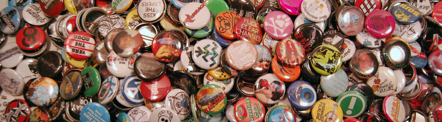 50 One Inch Buttons – $17